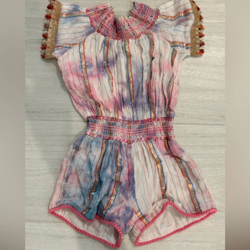 Egg New York gold sparkly romper! Worn once